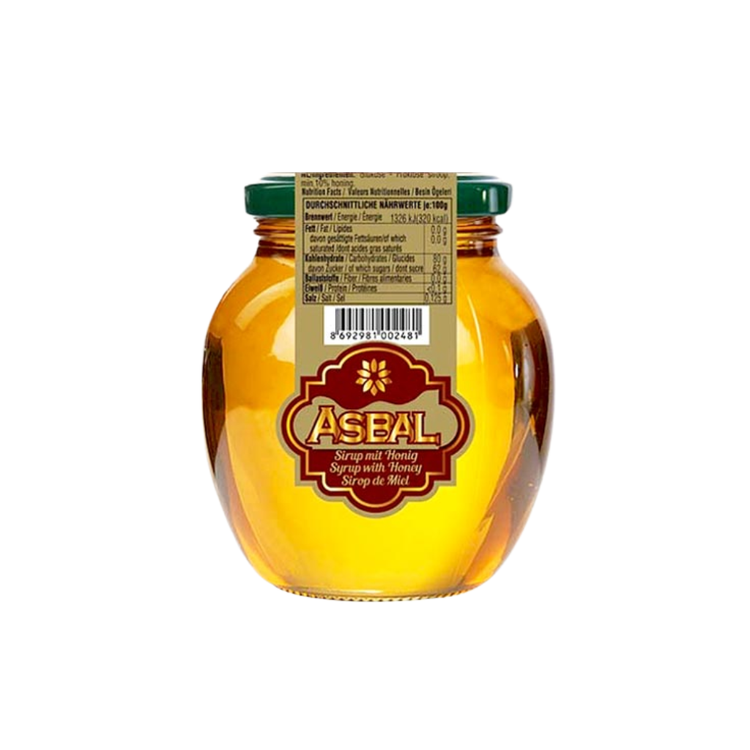 Asbal Syrup With Honey 480g x 12