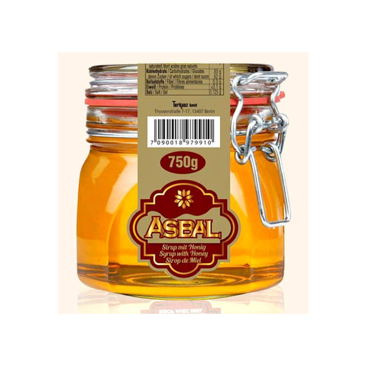 Asbal Syrup with Honey 750g x 12