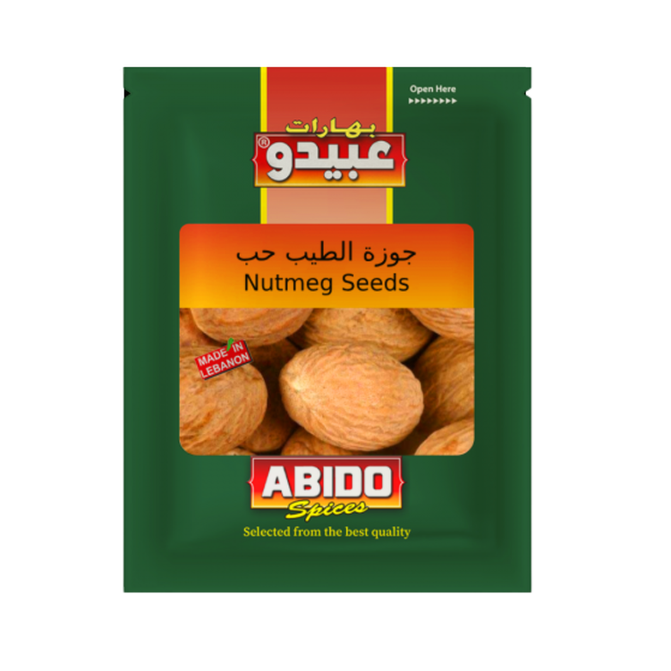 Abido  Nutmeg Seeds (Muskotnöt Hel Krydda) 40g x 10