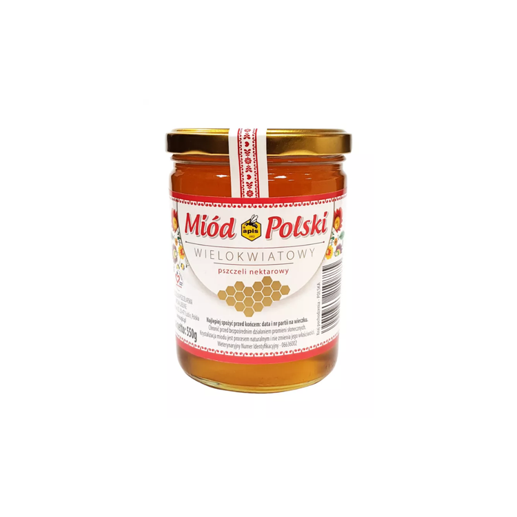 Apis Polish Multi-Flower Honey 550g x 6