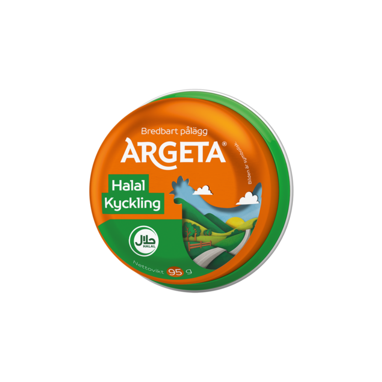 Argeta Pâté Halal Chicken 95g X 14