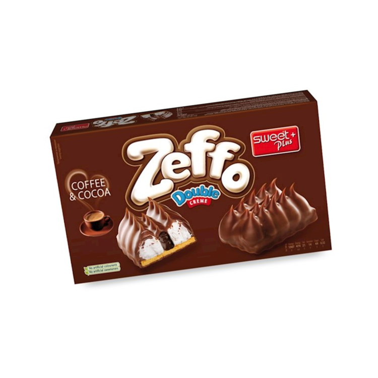 ZEFFO Marshmallow Cake Coffee Syrup-Cocoa  HALAL 165g X 12