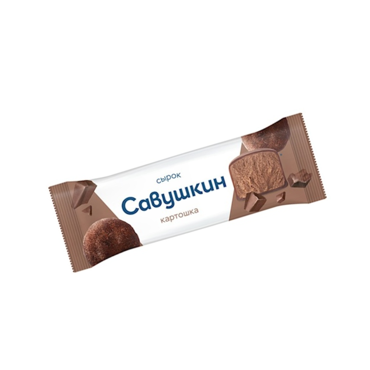 BY Savuschkin Quark quark Kartoshka 40g X 18