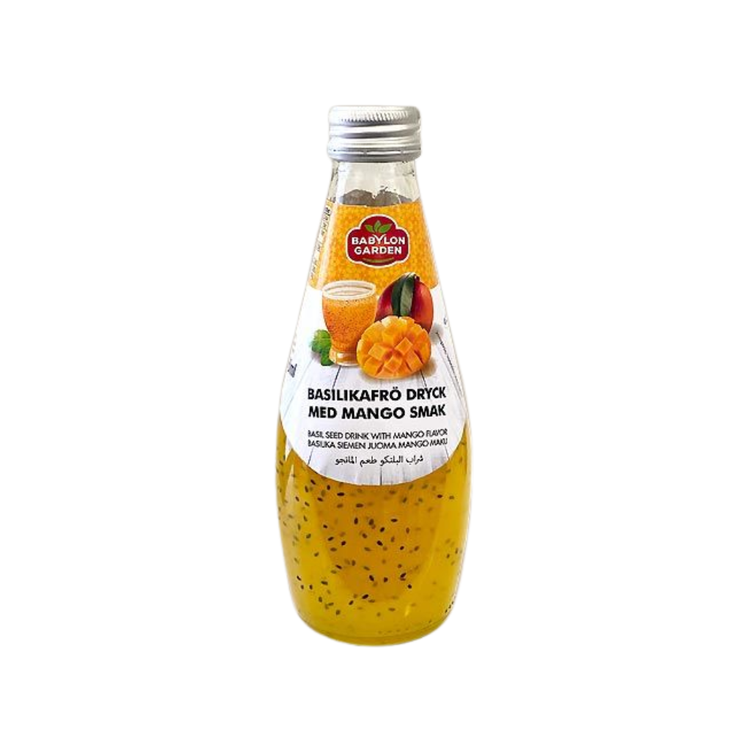 Babylon Garden Basil Drink Mango 290ml x 24