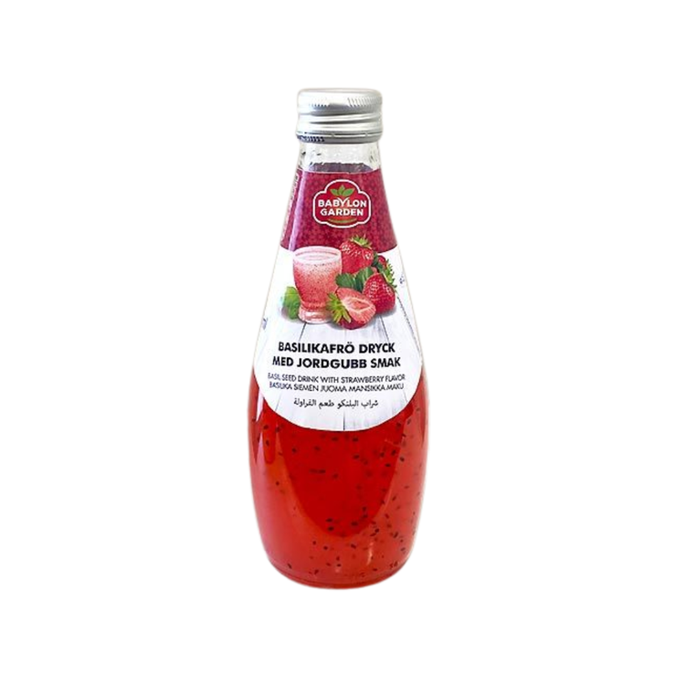 Babylon Garden Basil Drink Strawberry 290ml x 24