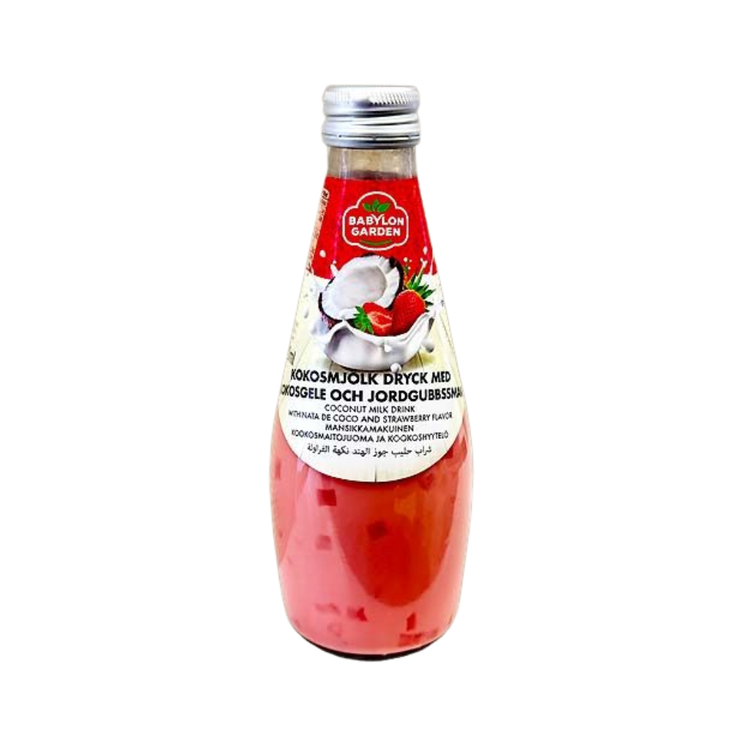 Babylon Garden Coconut Milk-Strawberry 290ml x 24