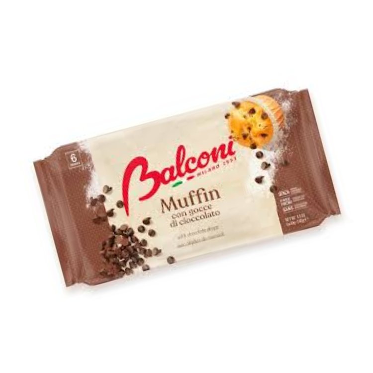 Balconi Muffin Gocce Cioccolato 240g x 12