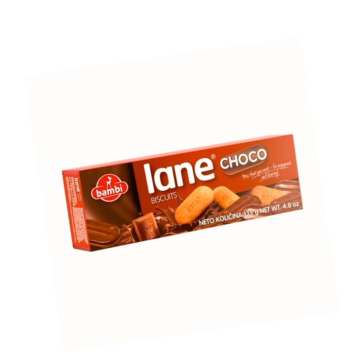 Bambi Lane Biscuit Chocolate 135g x 14