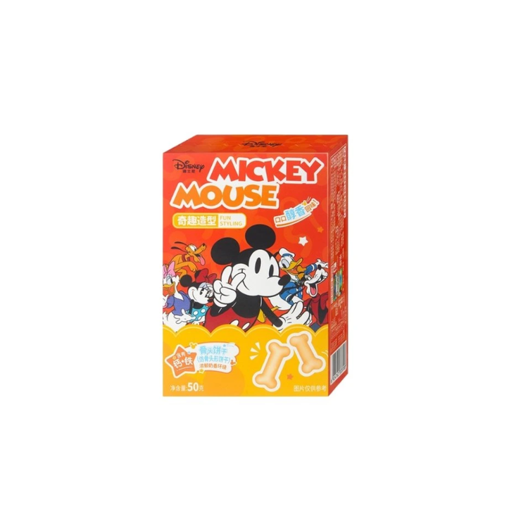 Mickey Mouse Biscuit Bones Milk Flavor 50g x 30