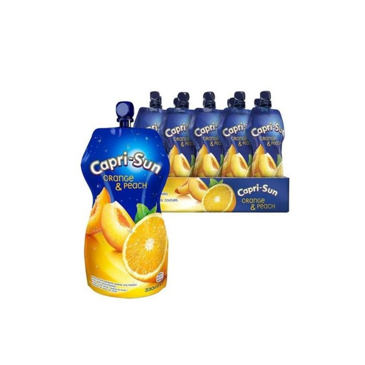 Capri-Sun Orange & Peach Drink 330ml x 15