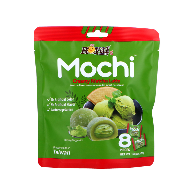 Royal Family Mochi Creamy Matcha Latte 12x120g