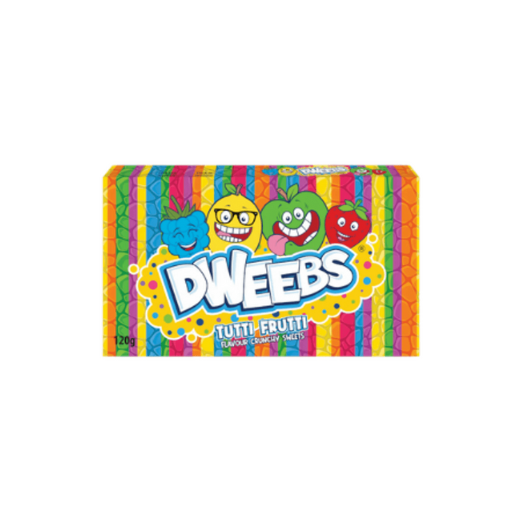 Dweebs Tutti Frutti Theatre Box 120g x 12