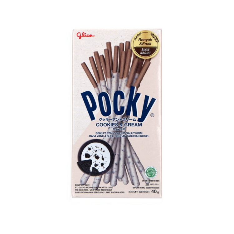 Pocky Biscuit Stick Cookies & Cream Flavor 12x10x40g