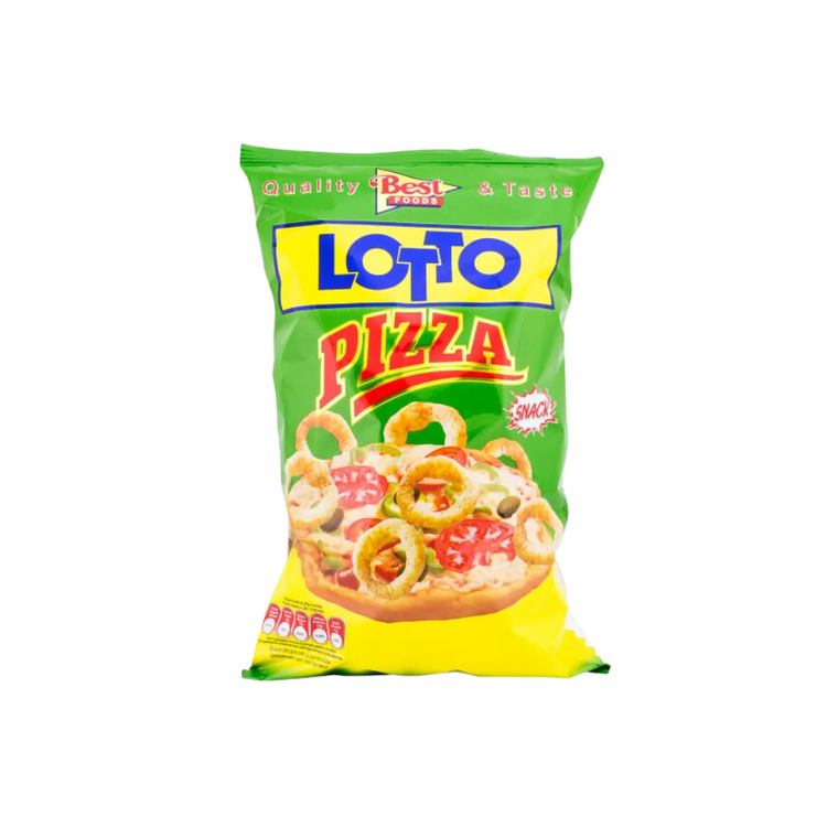 Lotto Corn Puff Crisps With Pizza Flavour 75G x 24