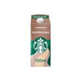 Starbucks Cappuccino Latte Coffe Milk Drink 750ml x 6