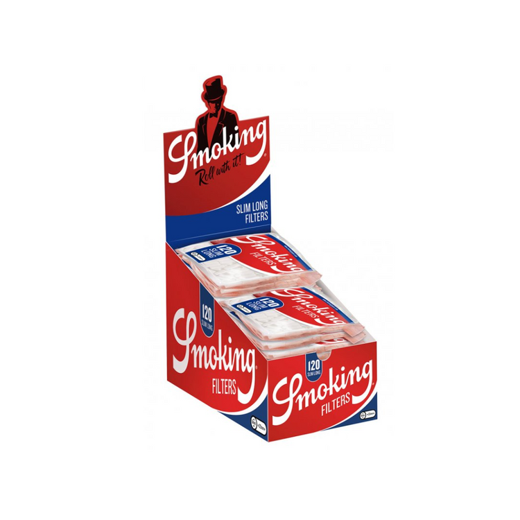 Smoking Classic Filter 6mm x 22mm Slim Long Size x 30