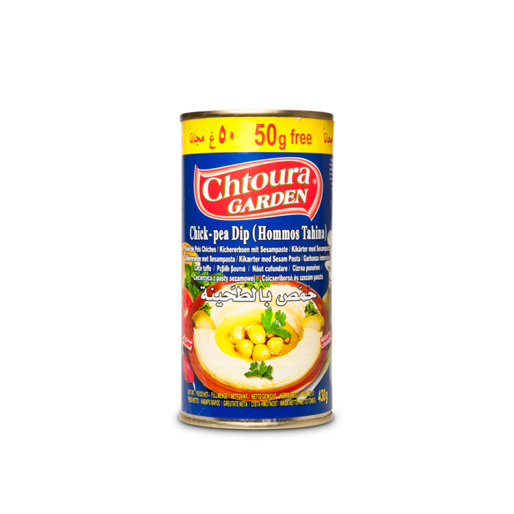 Chtoura Garden Hummus with Tahina Ready to Eat 420gr X 24