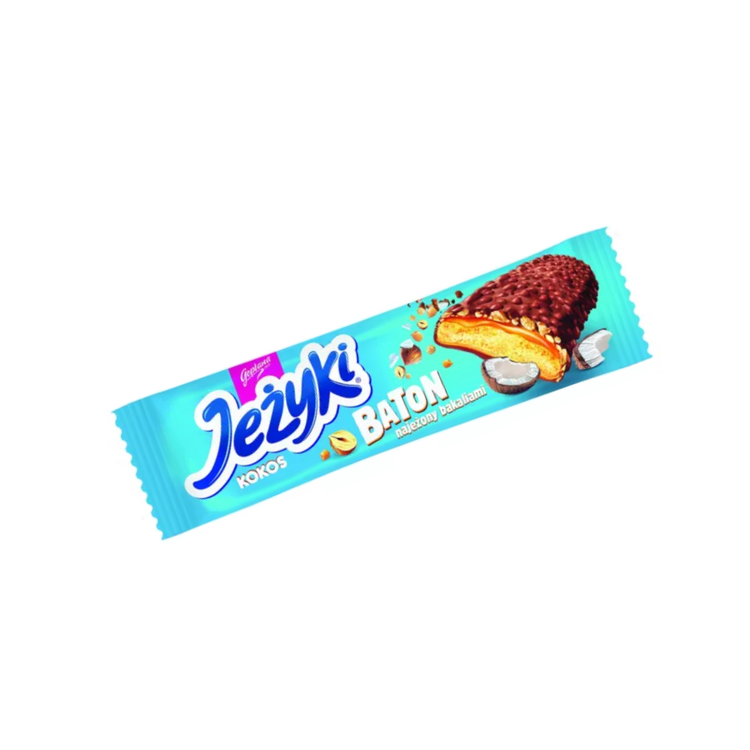Colian Goplana Jezyki Coconut Bar In Milk Chocolate 30g X 35