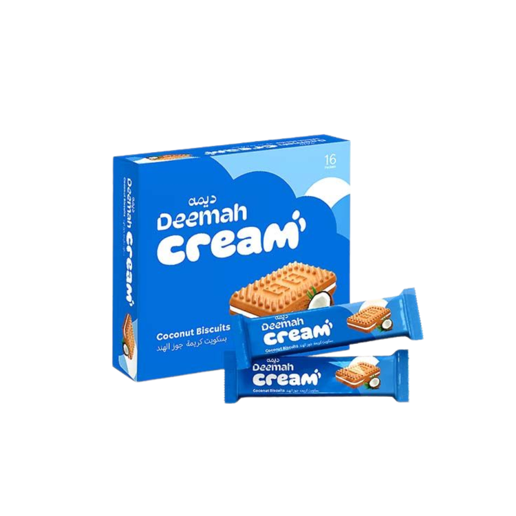 Deemah Biscuits  Coconut (27gx 12)x 12