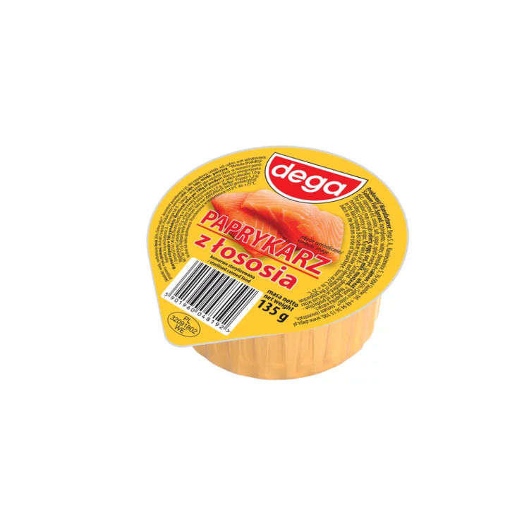 Dega Paprykarz Salmon Paste With Rice 135g x 12