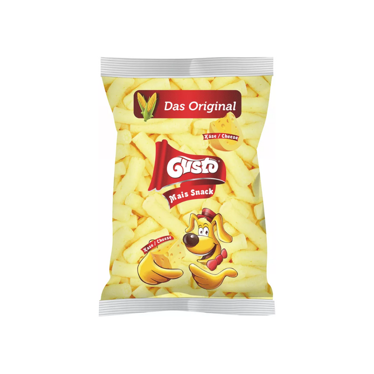 Gusto Pufuleti Corn Puffs Cheese 100g x 18