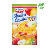 Dr.Oetker Slodka Chwila Fruit Duet Apple&Pear Jelly With Pieces Of Fruits 31,5g x 35