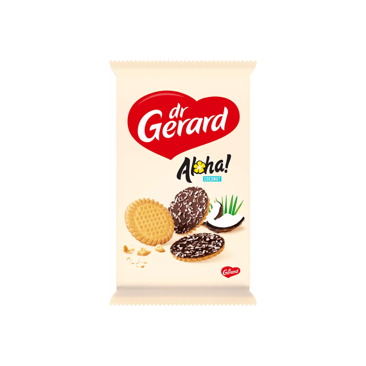 Dr Gerard Cream Cookies Decorated Chocolate- Coconut 165g x 11