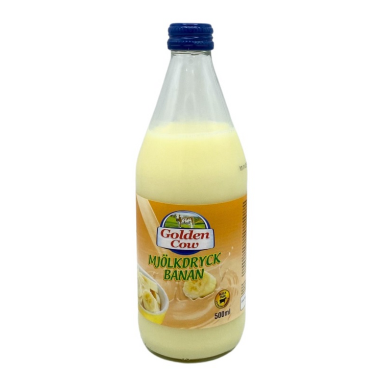 Golden Cow Banana (Dryck Banan) 500ml x 12