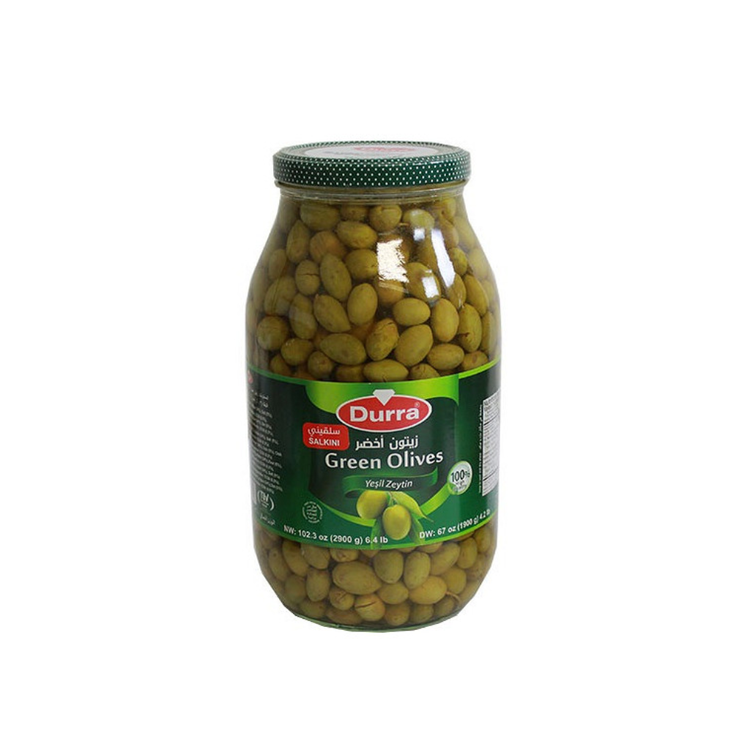 Durra Green Olives Salkini  4 x 2,9kg