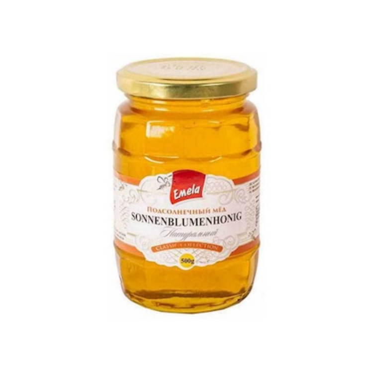 Emela Sunflower Honey 500g x 6