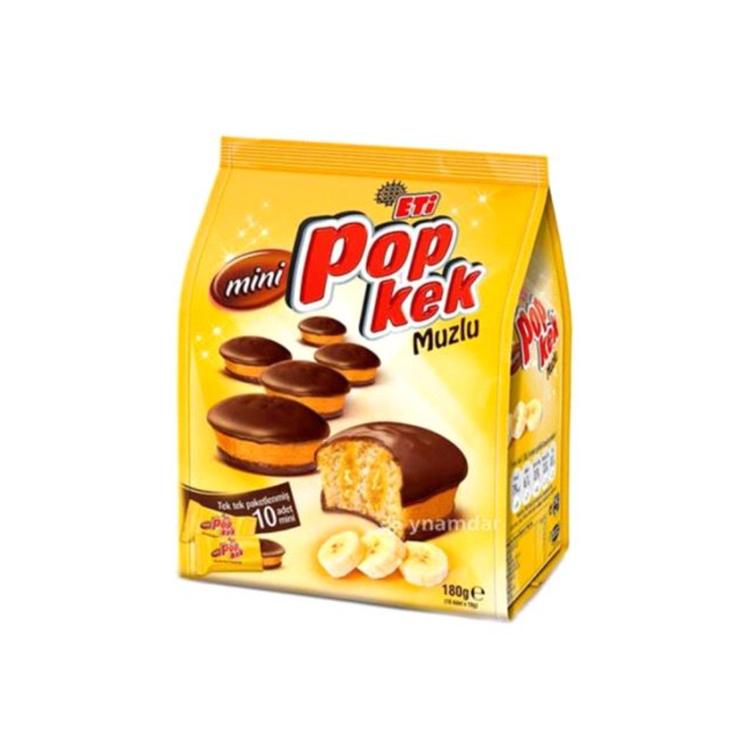 Eti Popkek Mini Banana 144gr X 10