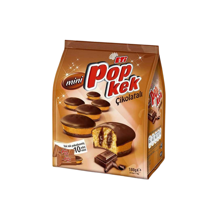 Eti Popkek Mini Cocoa 144g X 10