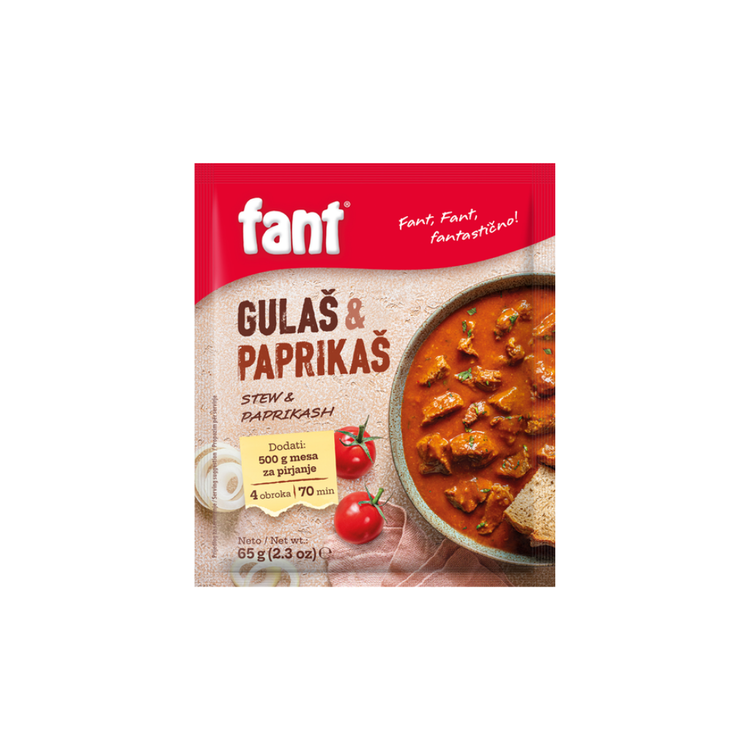 Fant Goulash Seasoning Mix 65g X 22
