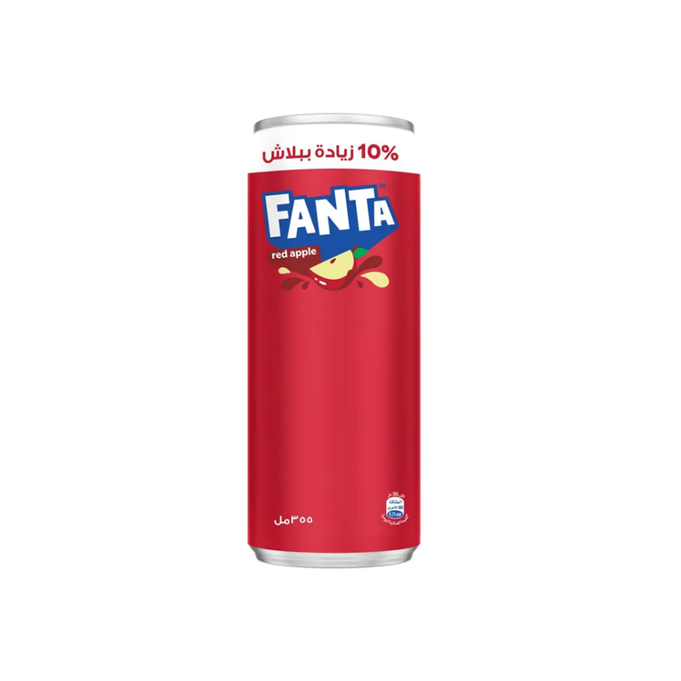 Fanta - Red Apple Can Egypt 355ml x 24