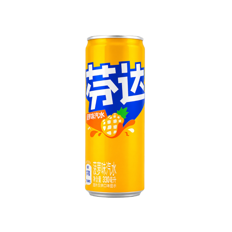 Fanta Pineapple Dose China  24 x 330ml