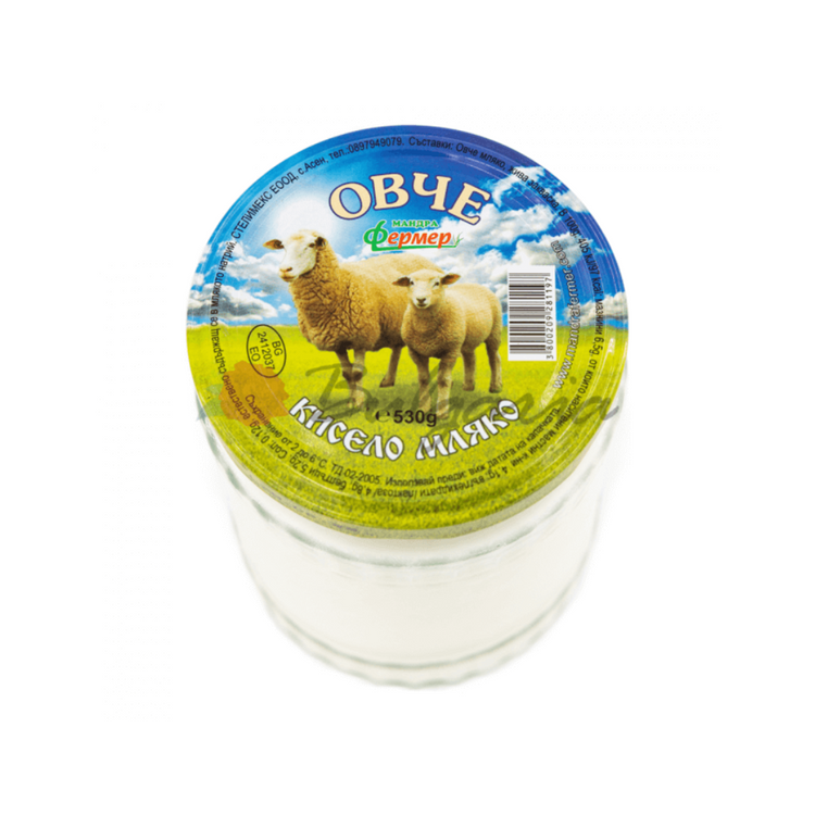 Fermer Bulgarian Yogurt From Sheeps Milk 530g x 6