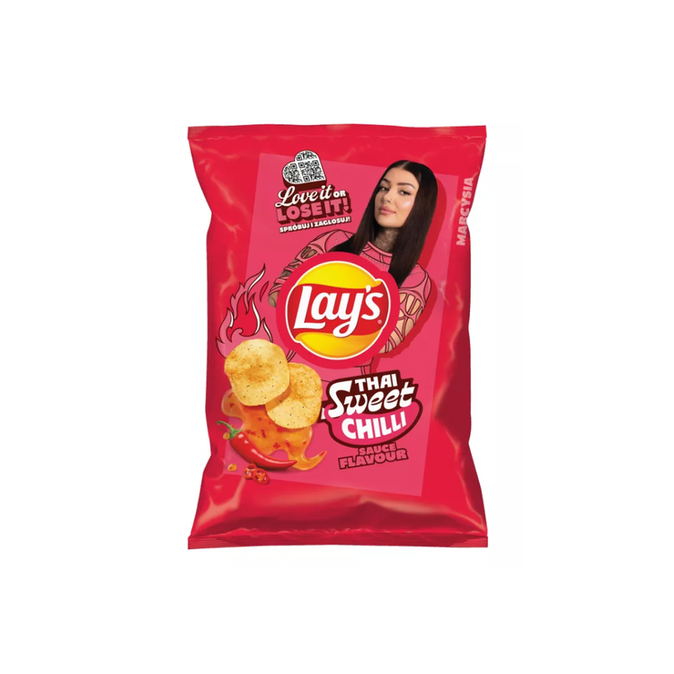 Frito Lay Lay's Thai Sweet Chilli Sauce 130g X 21