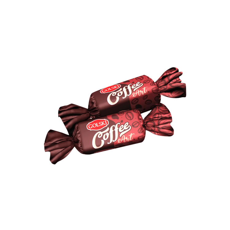GOLSKI Chocolate Confectionery Coffee Style with Coffee Flavor 1kg X 6