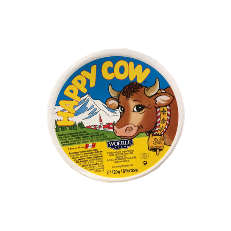 Happy cow Ost Portion 120g x 48
