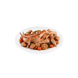 Headless rabbit, ready to cook, raw 1kg x 16