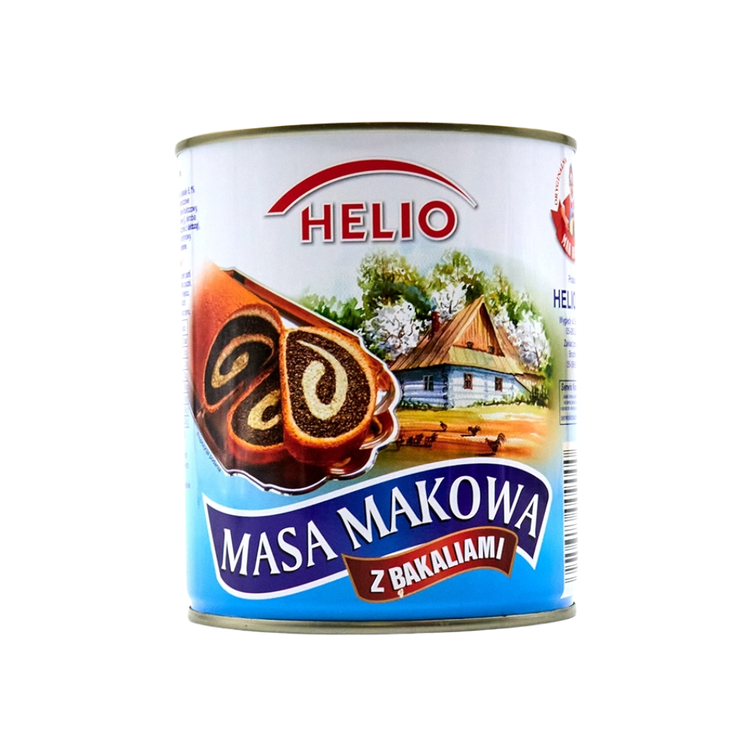 Helio Masa Makowa Poppy Seed Mass 850g X 6