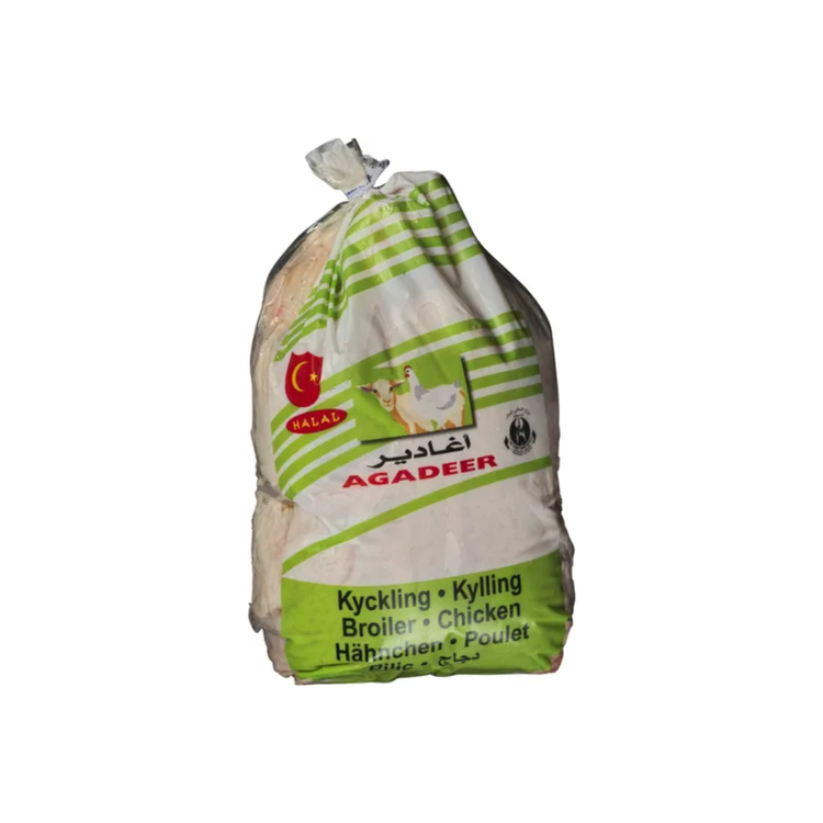 AGADEER Hel kyckling 10x1000g