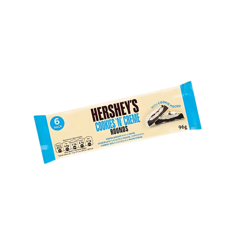 Hershey Cookies N Cream Rounds 6er 96g X 10