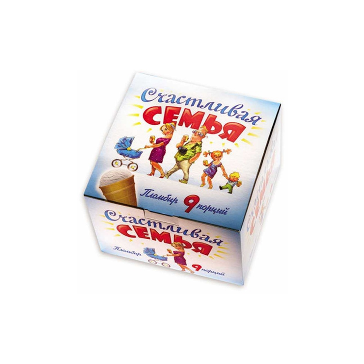 ICECO Ice Cream MaxiPack Plombir Vanilla (9x120ml) X 3