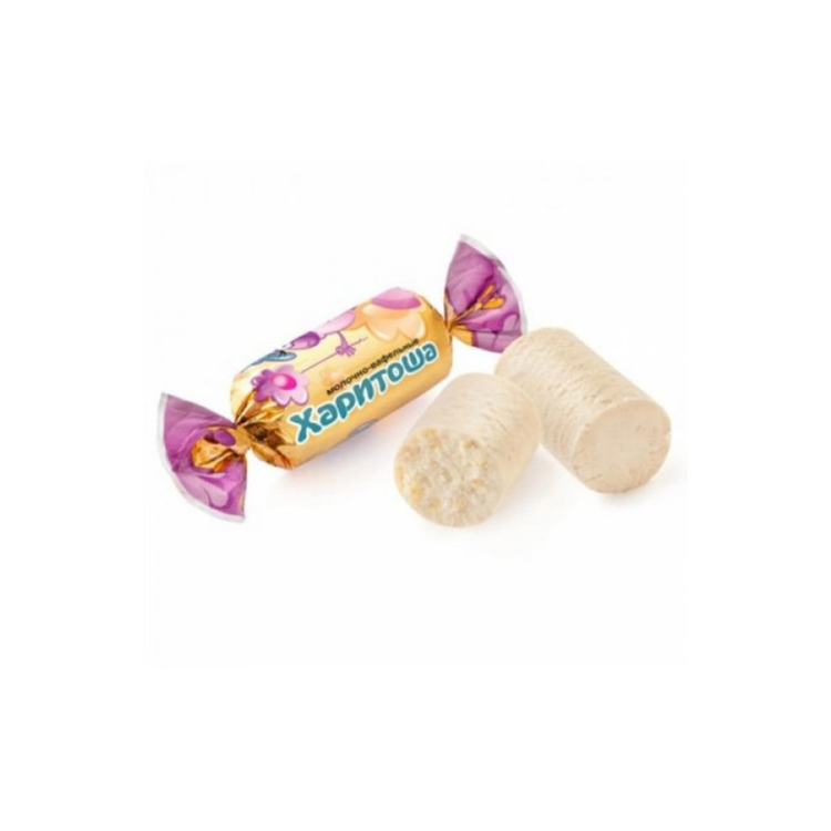 Jashkino Batontschiki Haritoscha with milk flavors packed in 1kg x 6