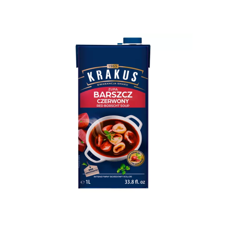 900 Krakus Polsk Red borscht/Rødbetsuppe 6x1L