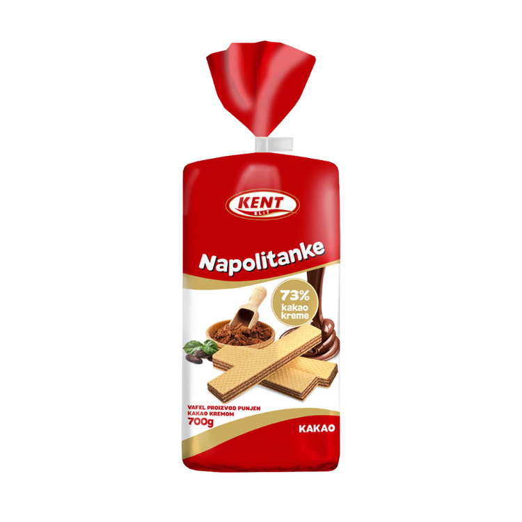 Kent Napolitanke Wafers 700g X 8