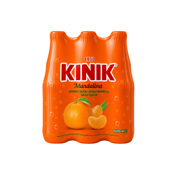 Kinik Mandarin Mineral Water 200ml X 24