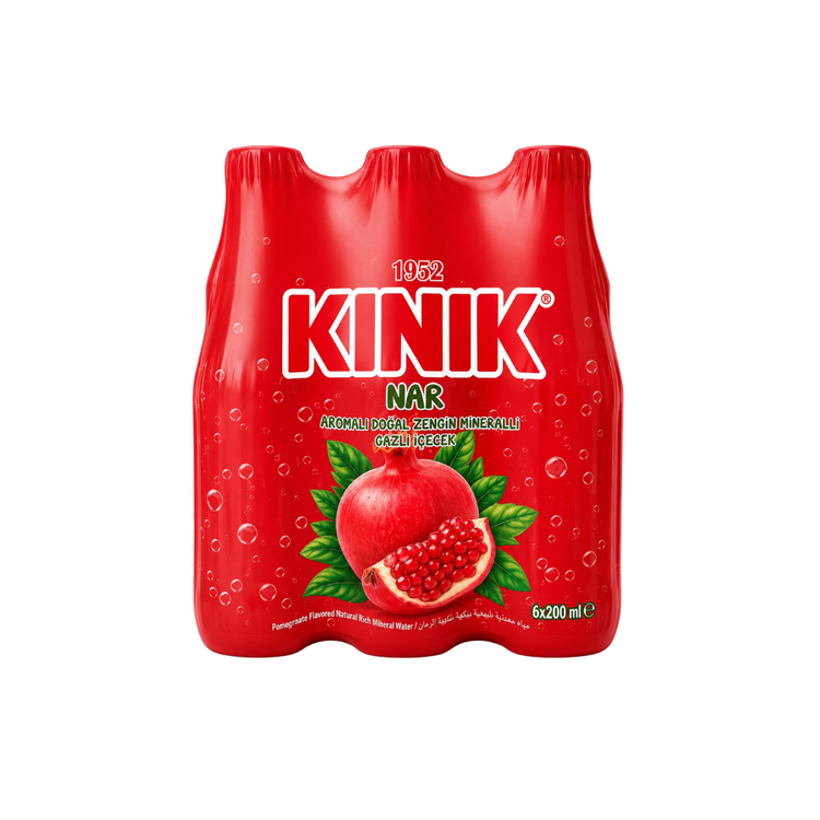 Kinik Pomegranate Mineral Water 200ml X 24
