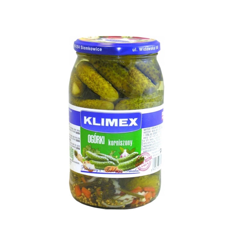 Klimex Court cucumbers 840g x 8